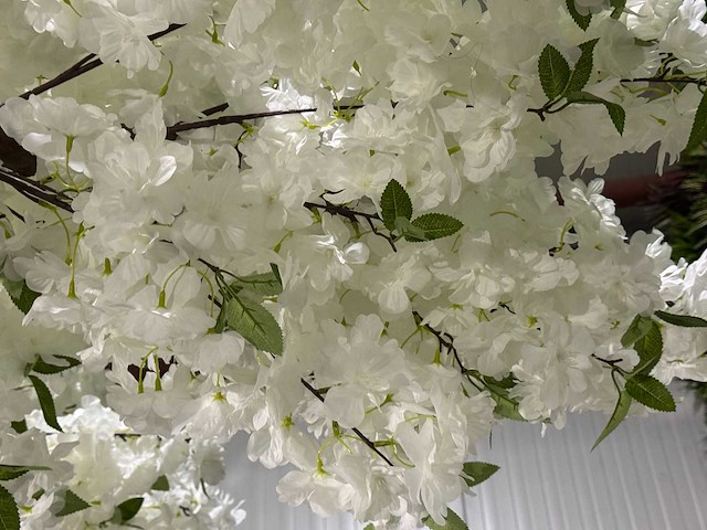 Kersen bloesem kunstboom - afbeelding 14 van  30