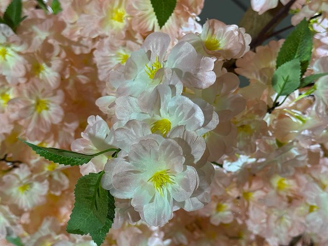 Kersen bloesem kunstboom - afbeelding 13 van  26