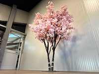Kersen bloesem kunstboom - afbeelding 10 van  17