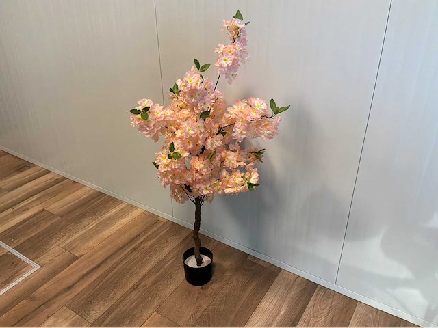 Kersen bloesem kunstboom - afbeelding 2 van  7