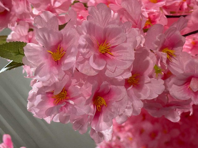 Kersen bloesem kunstboom - afbeelding 6 van  22