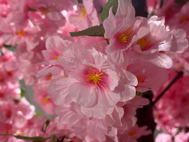 Kersen bloesem kunstboom - afbeelding 14 van  22