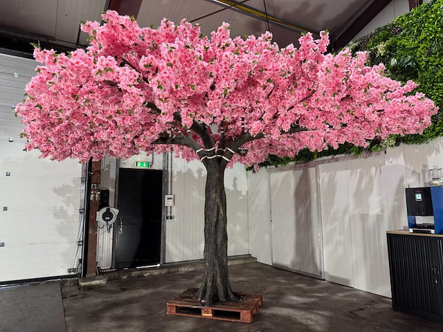 Kersen bloesem kunstboom - afbeelding 16 van  22