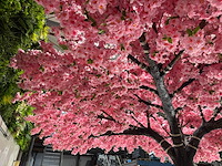 Kersen bloesem kunstboom - afbeelding 21 van  22