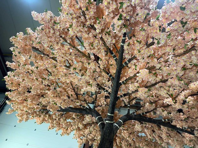 Kersen bloesem kunstboom - afbeelding 26 van  26