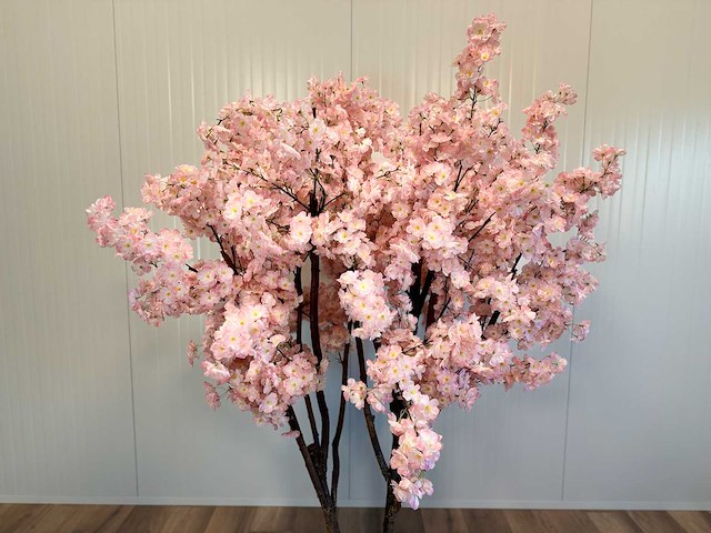 Kersen bloesem kunstboom - afbeelding 2 van  4