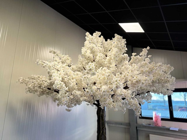 Kersen bloesem kunstboom - afbeelding 23 van  25