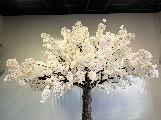 Kersen bloesem kunstboom - afbeelding 24 van  25