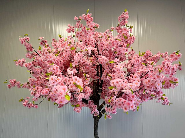 Kersen bloesem kunstboom - afbeelding 2 van  15