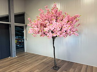 Kersen bloesem kunstboom - afbeelding 8 van  15