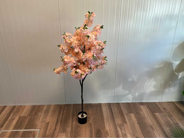 Kersen bloesem kunstboom - afbeelding 3 van  8