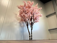 Kersen bloesem kunstboom - afbeelding 10 van  17