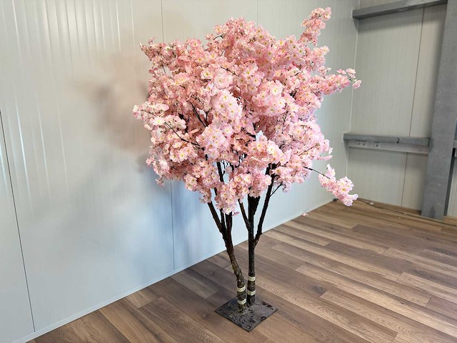 Kersen bloesem kunstboom - afbeelding 13 van  17