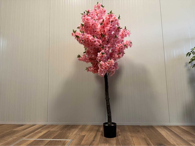 Kersen bloesem kunstboom - afbeelding 5 van  7