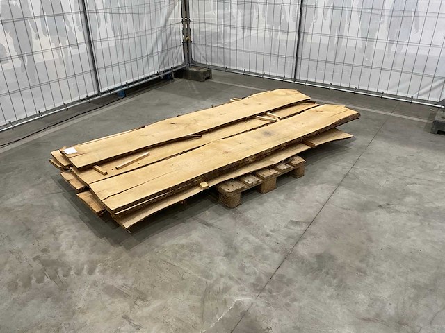 Kersen hout planken (9x) - afbeelding 1 van  3