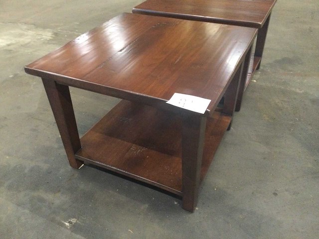 Kersenhouten salontafel (2x) - afbeelding 2 van  3