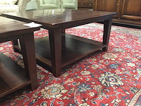 Kersenhouten salontafels (2x) - afbeelding 3 van  3