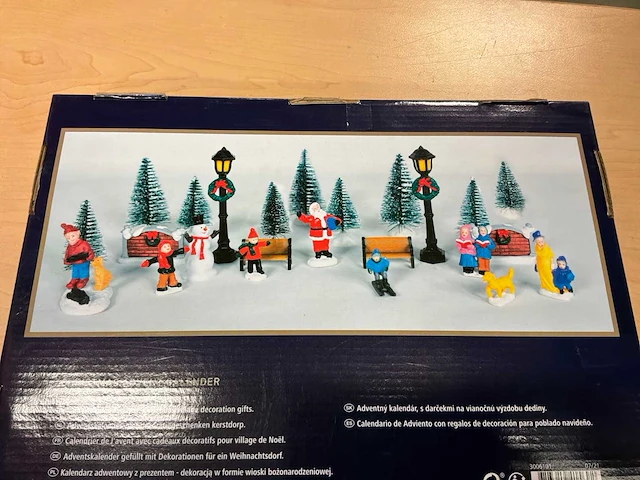 Kerst advents kalender (20x) - afbeelding 3 van  3