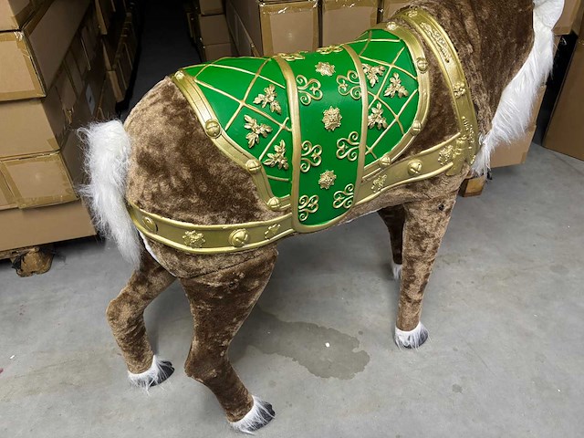 Kerst animatronic rendieren - afbeelding 2 van  2