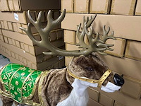 Kerst animatronic rendieren - afbeelding 2 van  4