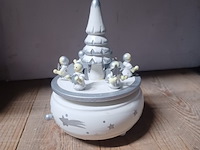 Kerst carrousel met muziek aantal 1 stuks. - afbeelding 4 van  5