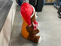 Kerst opblaasbeer - afbeelding 3 van  4
