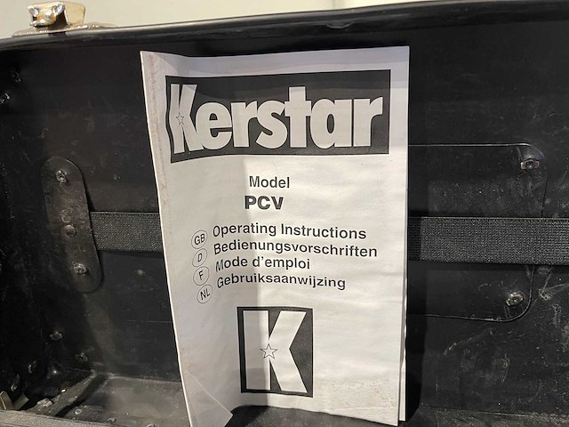 Kerstar - pcv - elektrische onderhoudsstofzuiger - afbeelding 3 van  3