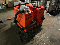 Kerstar robin - tapijtreiniger (2x) - afbeelding 1 van  10