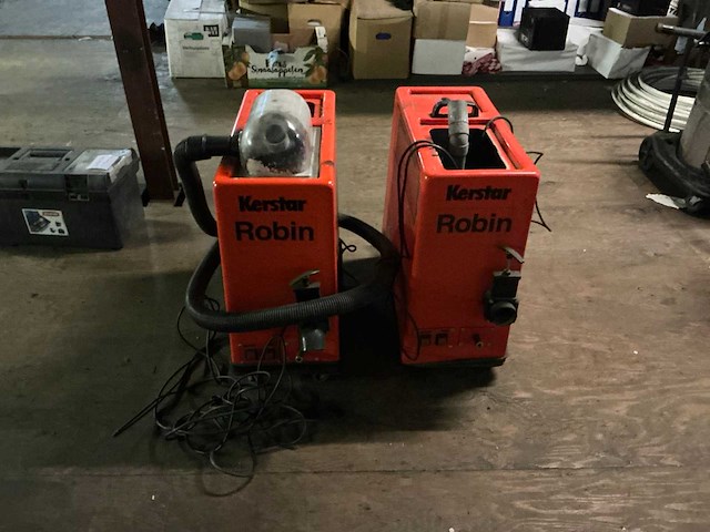 Kerstar robin - tapijtreiniger (2x) - afbeelding 3 van  10