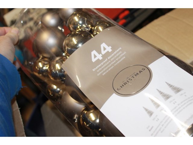 Kerstbal in koker groot in ds 19 - afbeelding 5 van  5