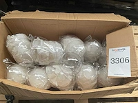 Kerstballen vulbaar doorzichtig (10000x)