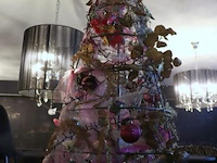 Kerstboom frame incl. kerstdecoratie - afbeelding 2 van  7