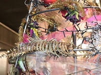 Kerstboom frame incl. kerstdecoratie - afbeelding 6 van  7