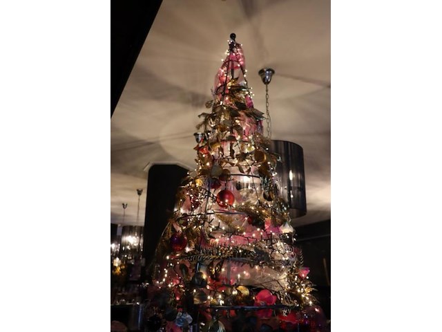 Kerstboom frame incl. kerstdecoratie - afbeelding 7 van  7