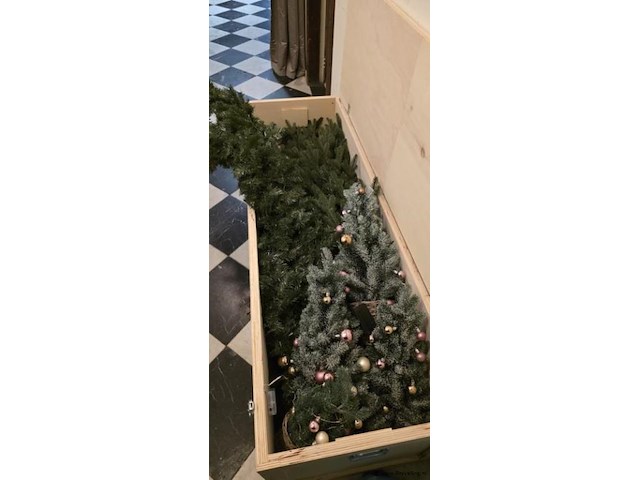 Kerstboom, kunstboom met verlichting - afbeelding 2 van  3