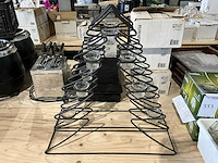 Kerstboom met sfeerlichthouders (2x) - afbeelding 3 van  3