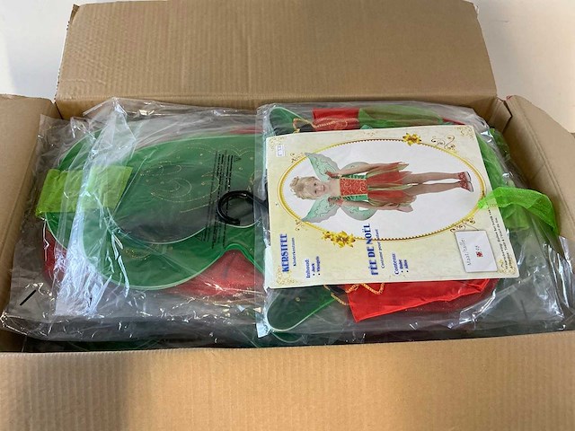 Kerstelf - kinderkostuum - verkleedkleding (36x) - afbeelding 5 van  5