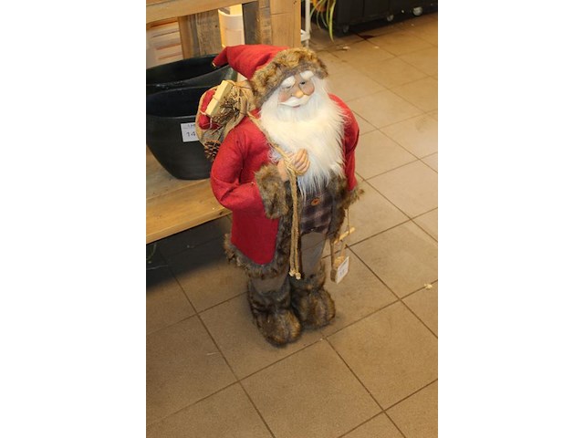 Kerstman hoogte 95 cm. - afbeelding 2 van  3