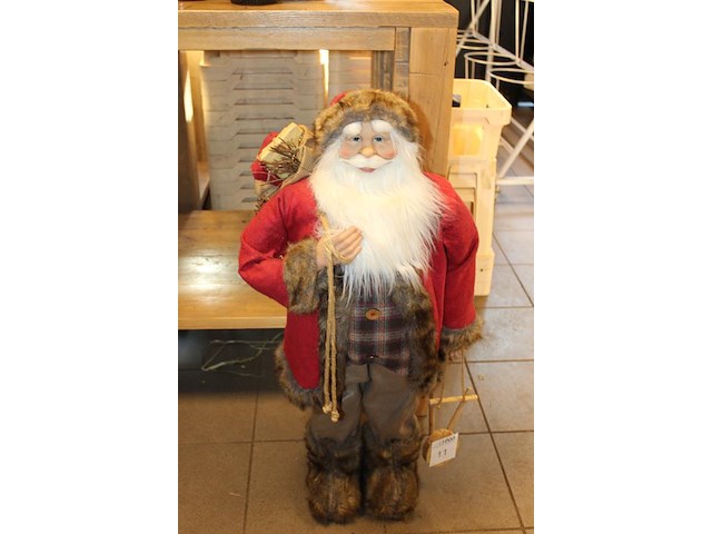 Kerstman hoogte 95 cm. - afbeelding 3 van  3