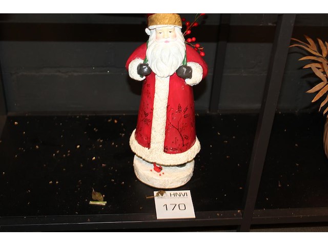 Kerstman hoogte ca. 35 cm. - afbeelding 1 van  2