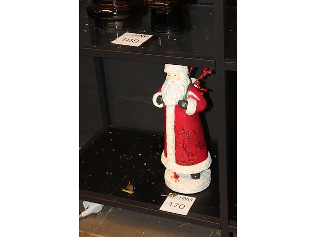 Kerstman hoogte ca. 35 cm. - afbeelding 2 van  2