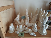Kerststal wit - afbeelding 1 van  3