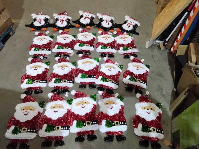 Kerstversiering incl. verlichting (20x) - afbeelding 1 van  3