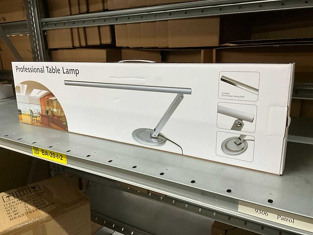 Kesot kw-ptl001 tafellamp (41x) - afbeelding 1 van  6