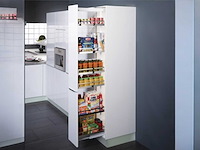 Kesseböhmer dispensa apothekerskast rek tbv kast 160-200cm zilver; zonder mandjes - afbeelding 1 van  8