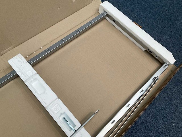 Kesseböhmer dispensa apothekerskast rek tbv kast 160-200cm zilver; zonder mandjes - afbeelding 7 van  8