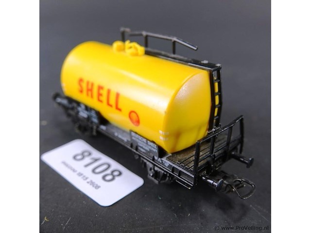 Ketelwagen van het type db "shell" (bedrijfsnummer db 583 439) - afbeelding 1 van  5