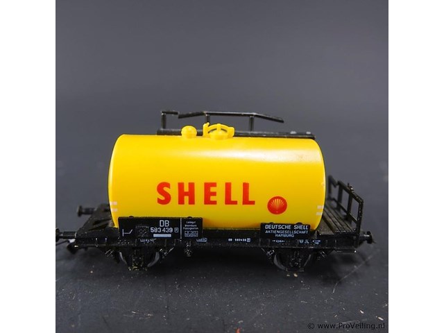 Ketelwagen van het type db "shell" (bedrijfsnummer db 583 439) - afbeelding 2 van  5