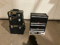 Keter dewalt gereedschapskoffer (2x) - afbeelding 2 van  8