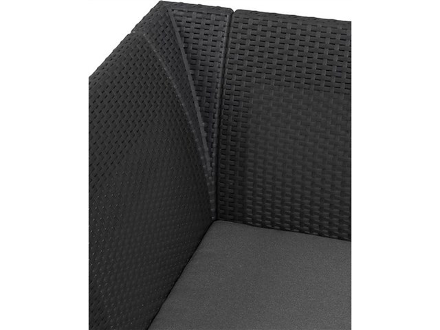 Keter marie hoek loungeset met orlando tafel grafiet - afbeelding 2 van  4